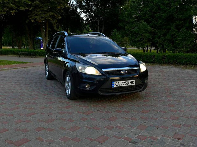 Чорний Форд Фокус, об'ємом двигуна 2 л та пробігом 295 тис. км за 6500 $, фото 1 на Automoto.ua