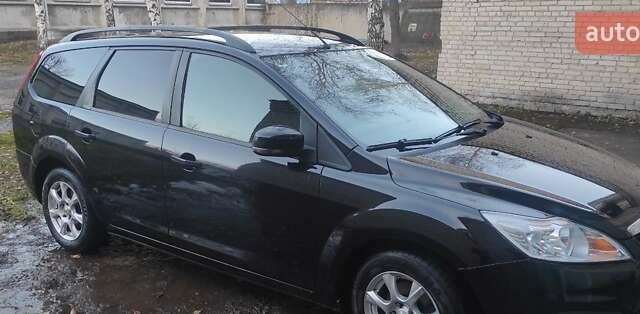 Черный Форд Фокус, объемом двигателя 1.6 л и пробегом 279 тыс. км за 5500 $, фото 4 на Automoto.ua