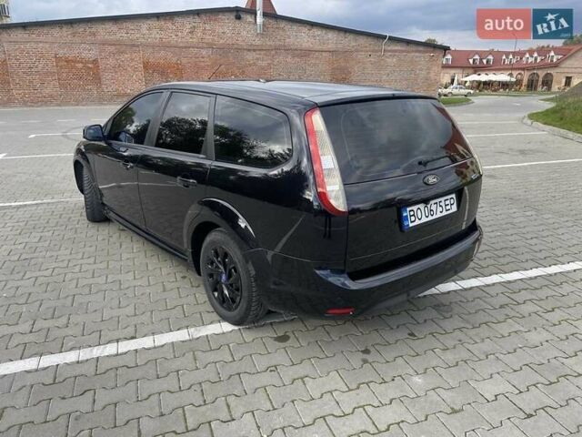 Форд Фокус 2008 в Бережанах на Automoto.ua Черный Форд Фокус, объемом двигателя 1.6 л и пробегом 260 тыс. км за 5500 $, фото 2 на Automoto.ua
