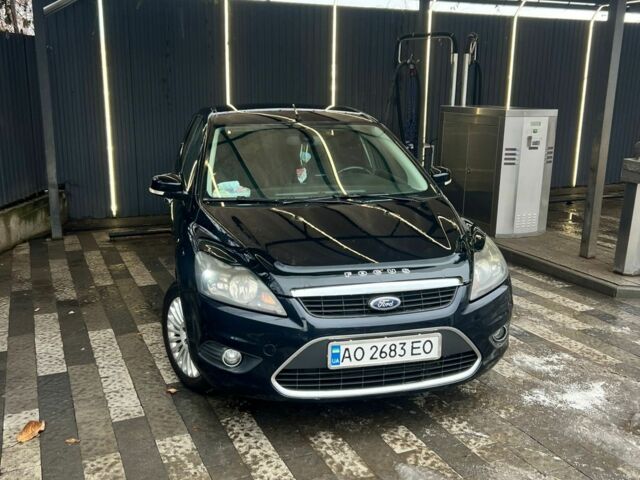 Черный Форд Фокус, объемом двигателя 1.6 л и пробегом 235 тыс. км за 5200 $, фото 3 на Automoto.ua