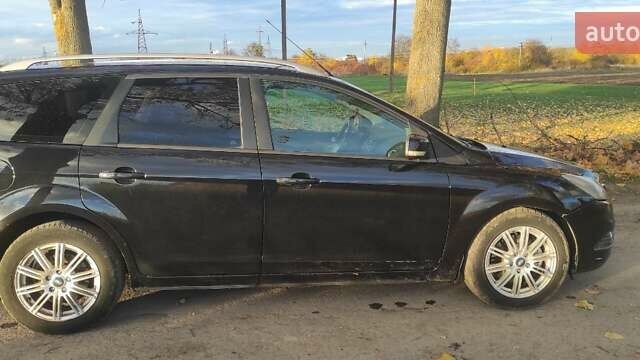 Форд Фокус 2009 в Каменке-Бугской на Automoto.ua Черный Форд Фокус, объемом двигателя 1.8 л и пробегом 356 тыс. км за 5200 $, фото 6 на Automoto.ua