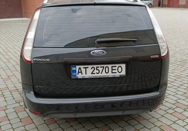 Черный Форд Фокус, объемом двигателя 1.6 л и пробегом 208 тыс. км за 6565 $, фото 5 на Automoto.ua