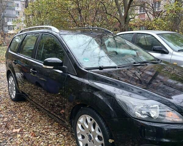 Черный Форд Фокус, объемом двигателя 1.6 л и пробегом 194 тыс. км за 6000 $, фото 6 на Automoto.ua