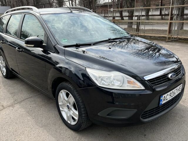 Черный Форд Фокус, объемом двигателя 1.6 л и пробегом 211 тыс. км за 5300 $, фото 4 на Automoto.ua