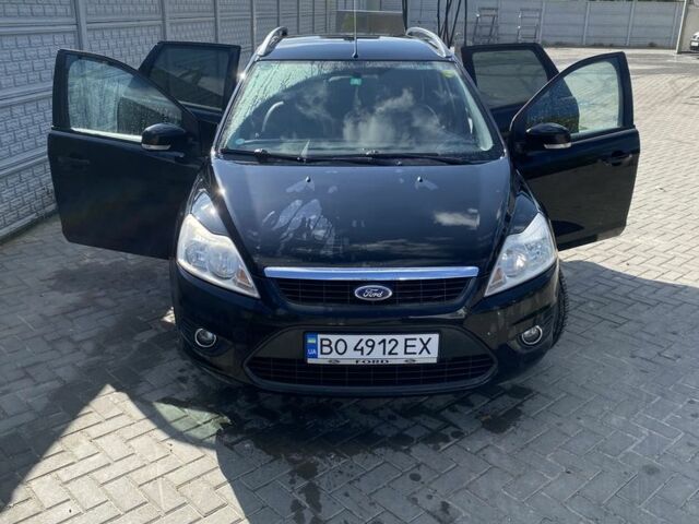 Черный Форд Фокус, объемом двигателя 1.6 л и пробегом 222 тыс. км за 6100 $, фото 3 на Automoto.ua