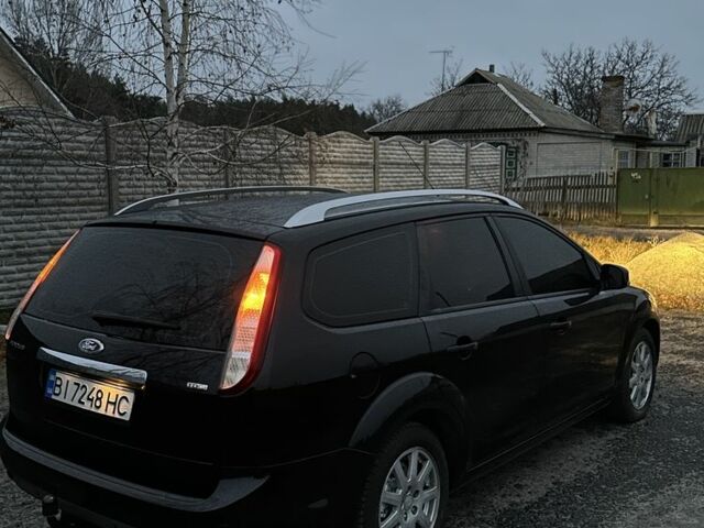 Черный Форд Фокус, объемом двигателя 1.6 л и пробегом 235 тыс. км за 5350 $, фото 4 на Automoto.ua