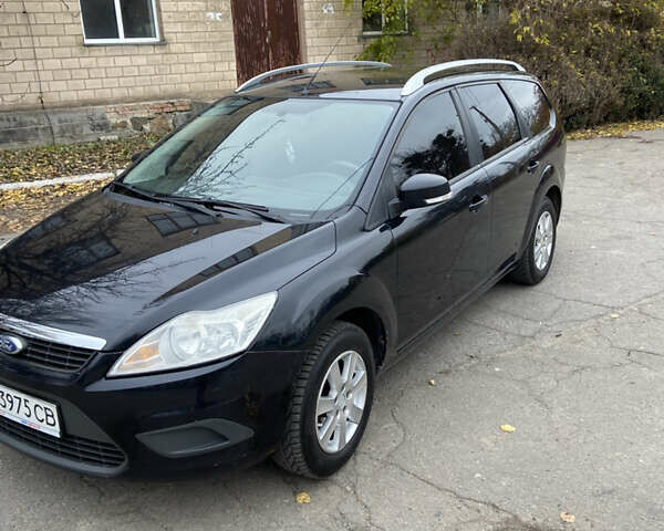 Черный Форд Фокус, объемом двигателя 1.6 л и пробегом 292 тыс. км за 5100 $, фото 2 на Automoto.ua