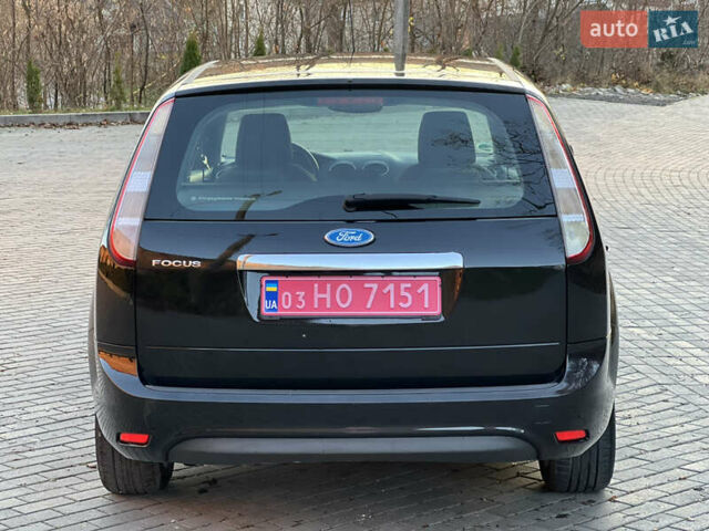 Черный Форд Фокус, объемом двигателя 1.6 л и пробегом 225 тыс. км за 6500 $, фото 4 на Automoto.ua