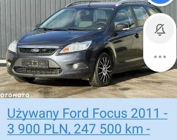 Черный Форд Фокус, объемом двигателя 1.56 л и пробегом 466 тыс. км за 5700 $, фото 11 на Automoto.ua