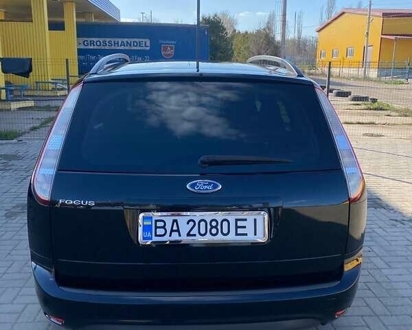Черный Форд Фокус, объемом двигателя 1.6 л и пробегом 215 тыс. км за 6500 $, фото 5 на Automoto.ua