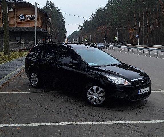 Черный Форд Фокус, объемом двигателя 1.6 л и пробегом 297 тыс. км за 5000 $, фото 3 на Automoto.ua
