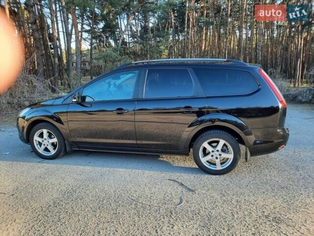 Черный Форд Фокус, объемом двигателя 1.6 л и пробегом 245 тыс. км за 6000 $, фото 1 на Automoto.ua