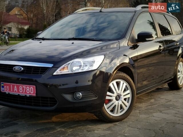 Черный Форд Фокус, объемом двигателя 1.6 л и пробегом 215 тыс. км за 6200 $, фото 1 на Automoto.ua