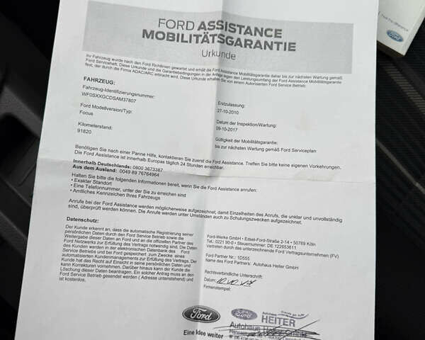 Черный Форд Фокус, объемом двигателя 1.6 л и пробегом 195 тыс. км за 5700 $, фото 144 на Automoto.ua