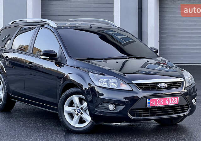 Черный Форд Фокус, объемом двигателя 1.8 л и пробегом 218 тыс. км за 5799 $, фото 2 на Automoto.ua