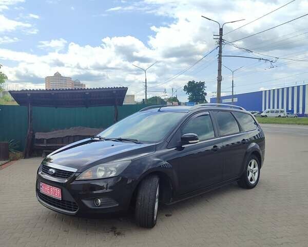 Черный Форд Фокус, объемом двигателя 1.6 л и пробегом 186 тыс. км за 6200 $, фото 5 на Automoto.ua