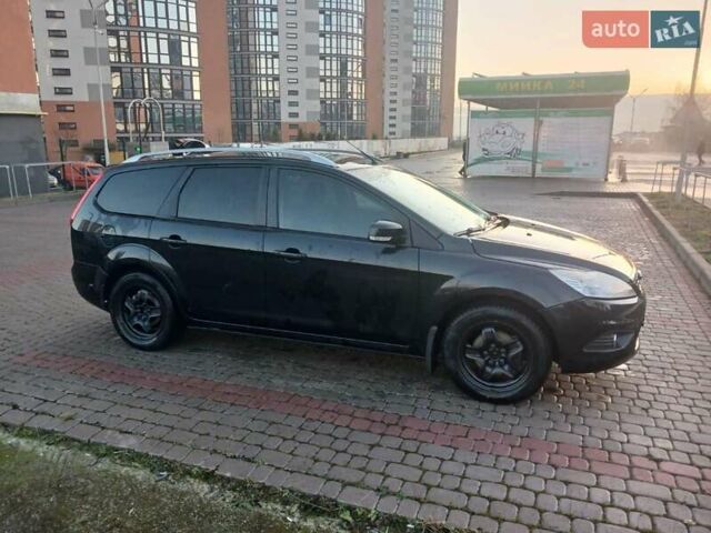 Черный Форд Фокус, объемом двигателя 1.6 л и пробегом 271 тыс. км за 4500 $, фото 2 на Automoto.ua