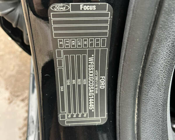 Чорний Форд Фокус, об'ємом двигуна 1.6 л та пробігом 222 тис. км за 6550 $, фото 20 на Automoto.ua