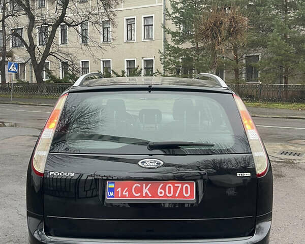 Черный Форд Фокус, объемом двигателя 1.6 л и пробегом 242 тыс. км за 6150 $, фото 7 на Automoto.ua