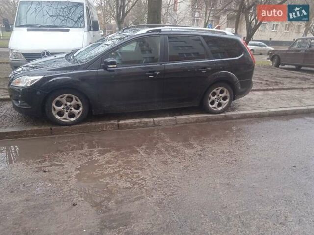 Черный Форд Фокус, объемом двигателя 1.6 л и пробегом 250 тыс. км за 5850 $, фото 1 на Automoto.ua