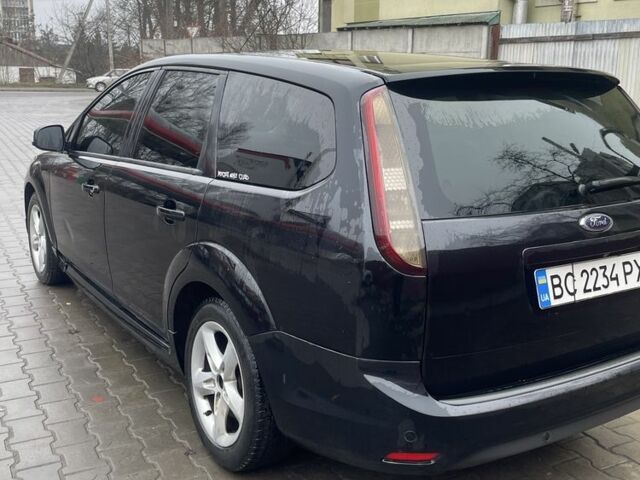 Черный Форд Фокус, объемом двигателя 1.6 л и пробегом 307 тыс. км за 5300 $, фото 4 на Automoto.ua