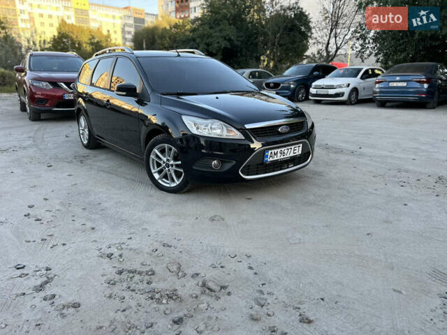 Черный Форд Фокус, объемом двигателя 1.56 л и пробегом 227 тыс. км за 5700 $, фото 1 на Automoto.ua