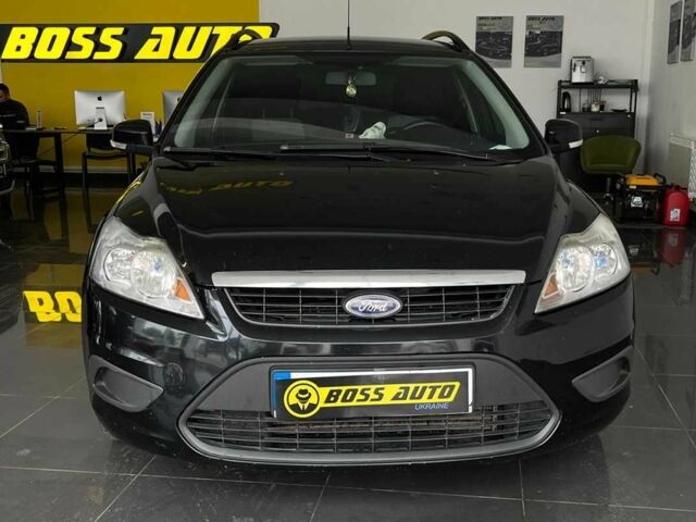 Черный Форд Фокус, объемом двигателя 1.8 л и пробегом 239 тыс. км за 6300 $, фото 1 на Automoto.ua