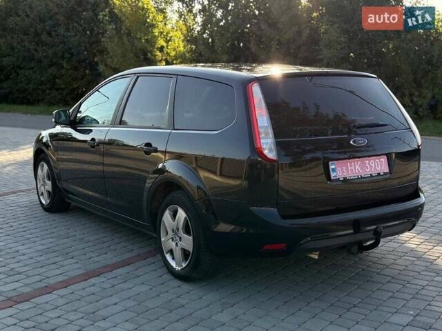 Черный Форд Фокус, объемом двигателя 1.6 л и пробегом 205 тыс. км за 6200 $, фото 4 на Automoto.ua