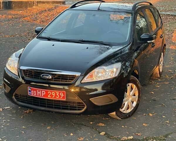 Черный Форд Фокус, объемом двигателя 1.6 л и пробегом 210 тыс. км за 6000 $, фото 3 на Automoto.ua