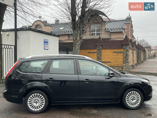 Черный Форд Фокус, объемом двигателя 1.6 л и пробегом 242 тыс. км за 6150 $, фото 5 на Automoto.ua