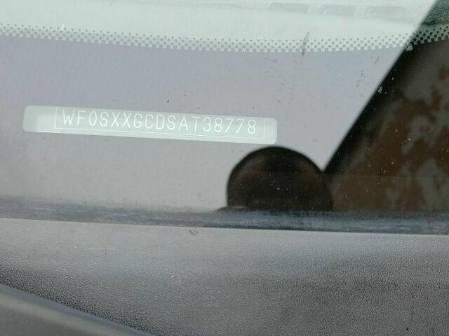 Чорний Форд Фокус, об'ємом двигуна 2 л та пробігом 290 тис. км за 4235 $, фото 1 на Automoto.ua