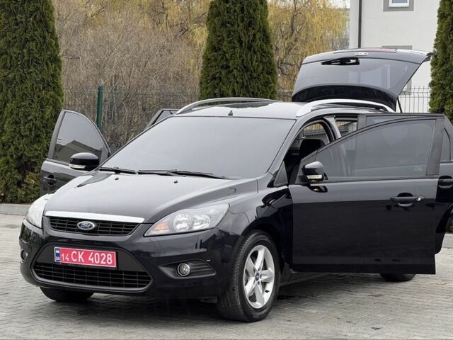 Черный Форд Фокус, объемом двигателя 1.8 л и пробегом 218 тыс. км за 5800 $, фото 3 на Automoto.ua