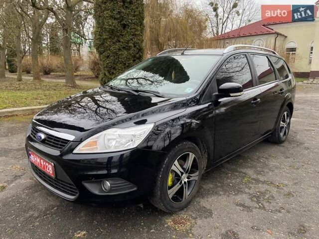 Черный Форд Фокус, объемом двигателя 1.6 л и пробегом 153 тыс. км за 5600 $, фото 1 на Automoto.ua