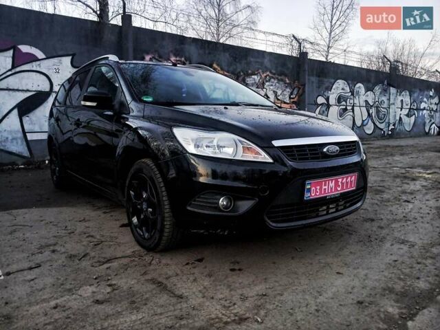 Черный Форд Фокус, объемом двигателя 1.6 л и пробегом 226 тыс. км за 5650 $, фото 2 на Automoto.ua