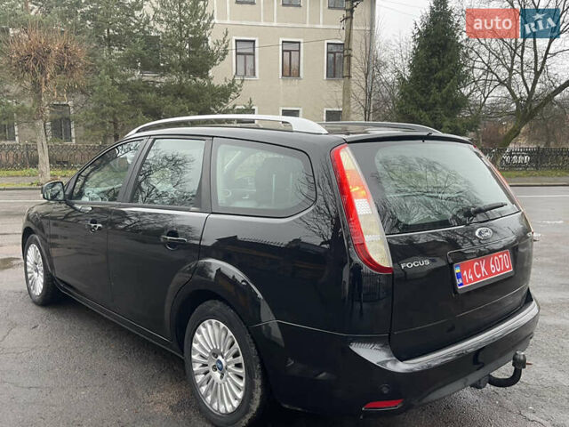 Черный Форд Фокус, объемом двигателя 1.6 л и пробегом 242 тыс. км за 6150 $, фото 3 на Automoto.ua