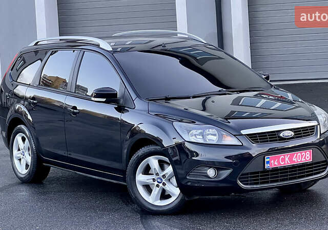Черный Форд Фокус, объемом двигателя 1.8 л и пробегом 218 тыс. км за 5799 $, фото 7 на Automoto.ua