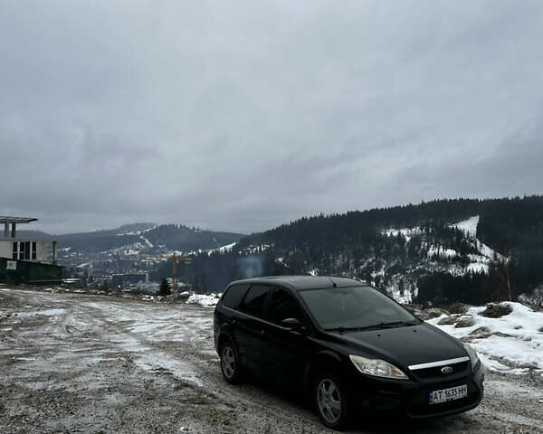 Черный Форд Фокус, объемом двигателя 1.6 л и пробегом 255 тыс. км за 5500 $, фото 1 на Automoto.ua