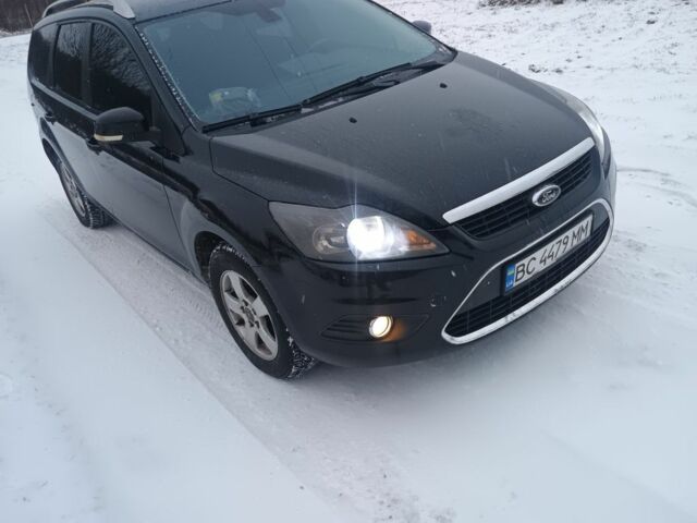 Черный Форд Фокус, объемом двигателя 1.6 л и пробегом 280 тыс. км за 4400 $, фото 1 на Automoto.ua