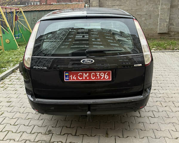 Черный Форд Фокус, объемом двигателя 1.6 л и пробегом 210 тыс. км за 6500 $, фото 7 на Automoto.ua