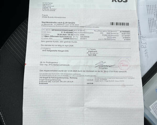 Чорний Форд Фокус, об'ємом двигуна 1.6 л та пробігом 222 тис. км за 6550 $, фото 22 на Automoto.ua