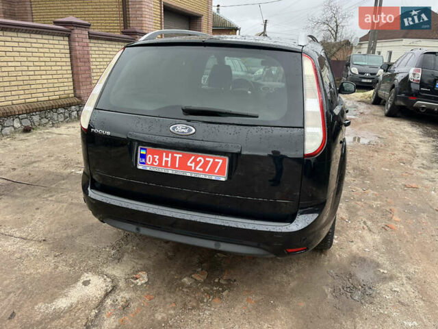 Чорний Форд Фокус, об'ємом двигуна 1.6 л та пробігом 222 тис. км за 6550 $, фото 9 на Automoto.ua