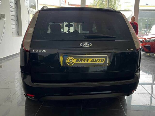 Черный Форд Фокус, объемом двигателя 1.8 л и пробегом 239 тыс. км за 6300 $, фото 5 на Automoto.ua
