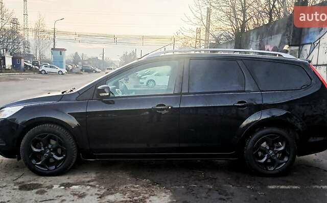 Черный Форд Фокус, объемом двигателя 1.6 л и пробегом 226 тыс. км за 5600 $, фото 6 на Automoto.ua