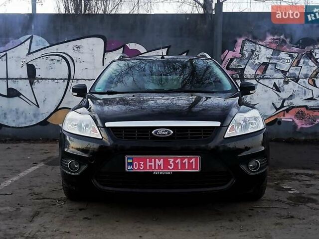 Черный Форд Фокус, объемом двигателя 1.6 л и пробегом 226 тыс. км за 5600 $, фото 3 на Automoto.ua