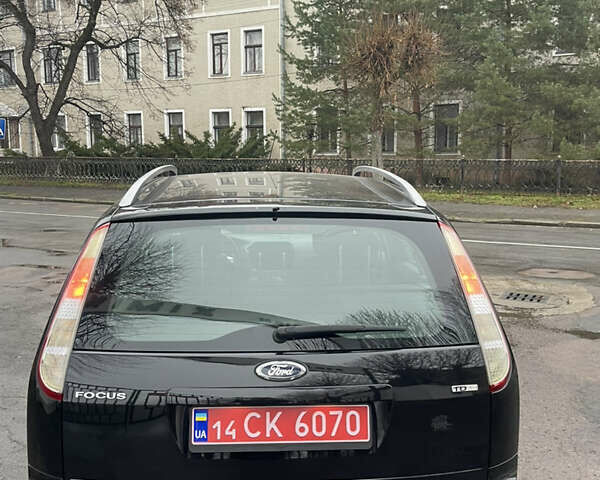 Черный Форд Фокус, объемом двигателя 1.6 л и пробегом 242 тыс. км за 6150 $, фото 4 на Automoto.ua