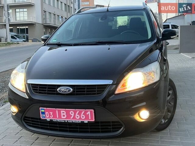 Черный Форд Фокус, объемом двигателя 1.6 л и пробегом 186 тыс. км за 5699 $, фото 4 на Automoto.ua