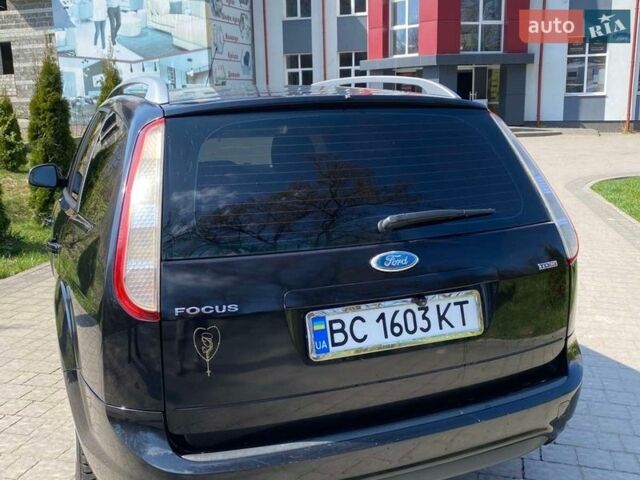 Черный Форд Фокус, объемом двигателя 1.56 л и пробегом 265 тыс. км за 5500 $, фото 4 на Automoto.ua