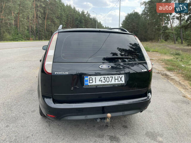Черный Форд Фокус, объемом двигателя 1.56 л и пробегом 333 тыс. км за 6500 $, фото 4 на Automoto.ua