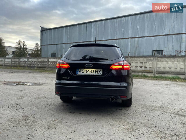 Черный Форд Фокус, объемом двигателя 1.6 л и пробегом 222 тыс. км за 8499 $, фото 7 на Automoto.ua