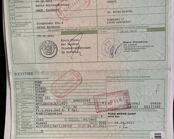Чорний Форд Фокус, об'ємом двигуна 1.6 л та пробігом 227 тис. км за 6999 $, фото 42 на Automoto.ua